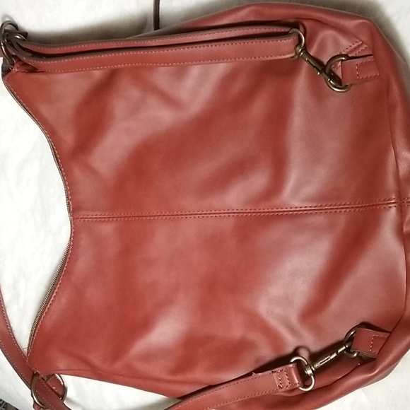 Brown Faux Leather Purse - Picture 2 of 6